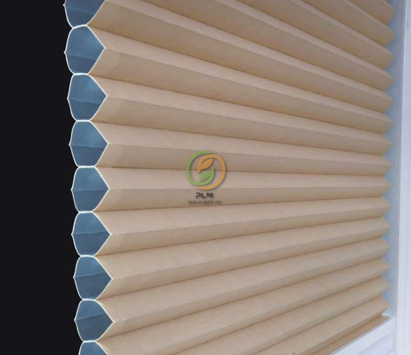 Textured Polyester Fabric for Day and Night Honeycomb Blinds