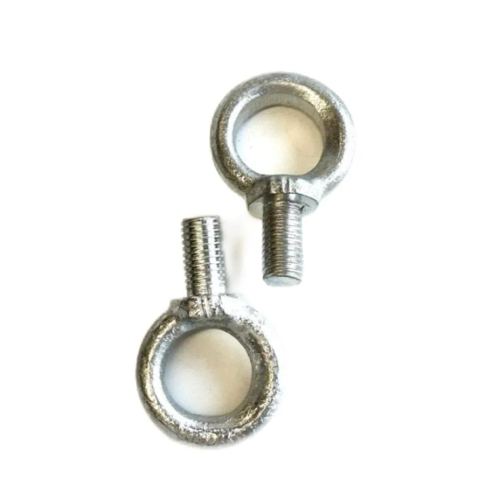 Carbon Steel Q235B Channel Hook Lifting Eyelet Bolts Ring Fitting
