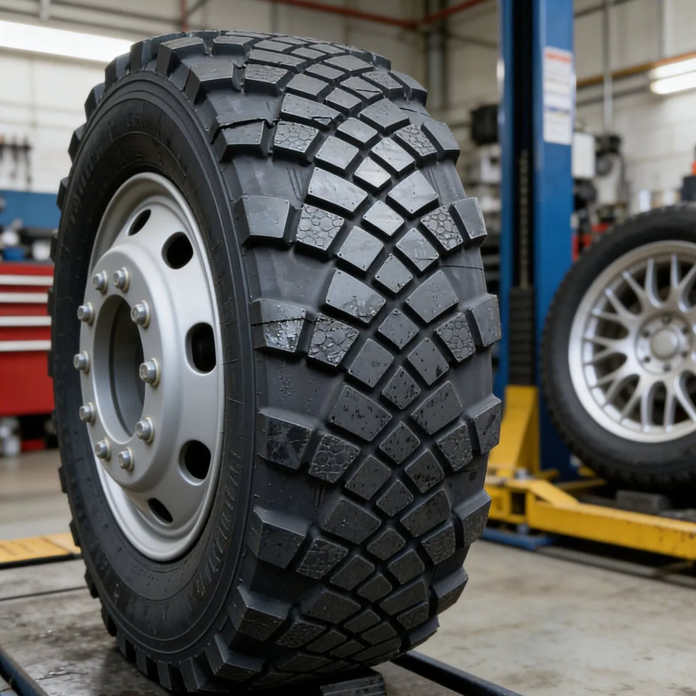 Chaoyang CS100 315/80 R22.5 18PR Impact-Resistant Engineering Machinery Tire