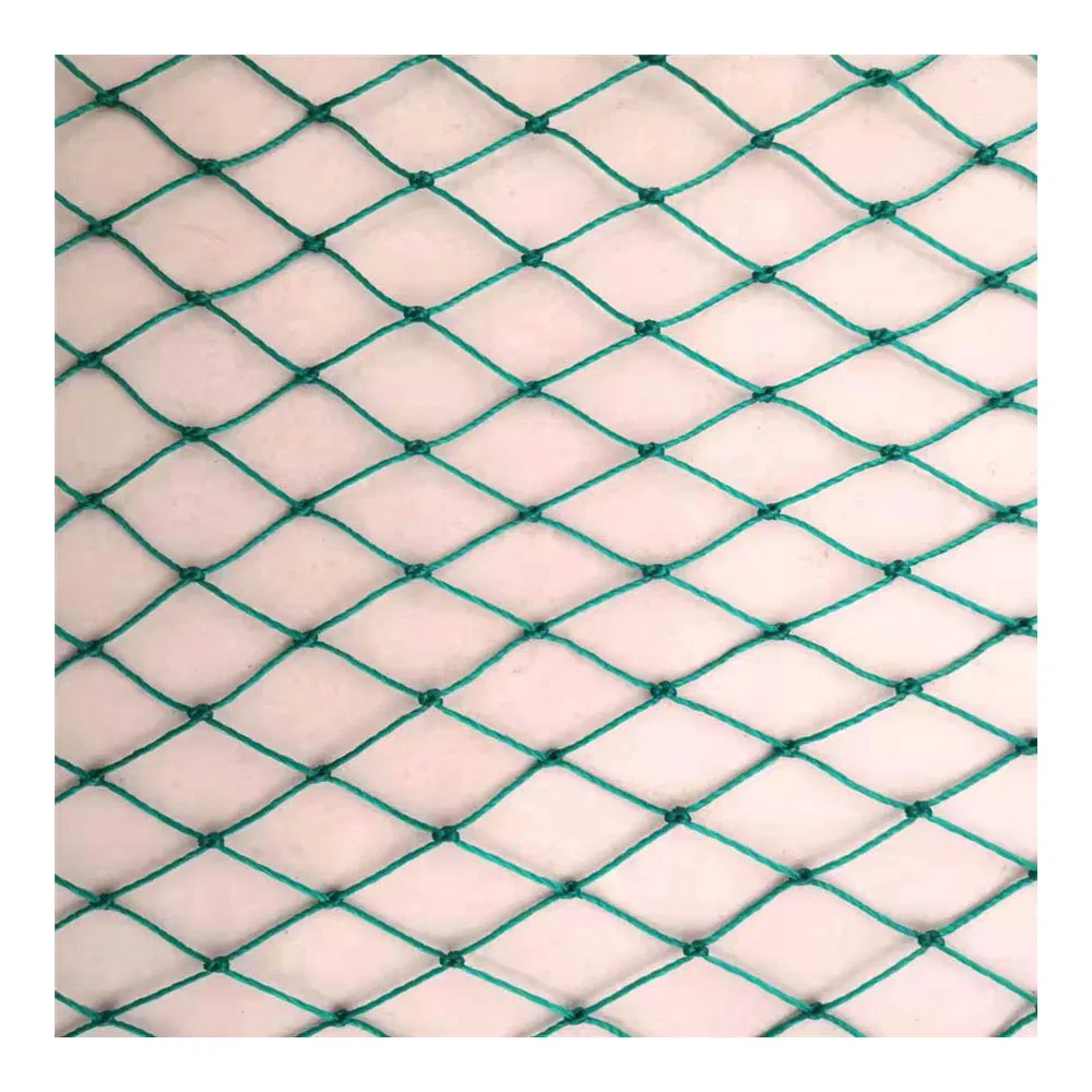 Heavy Duty PE UV Stabilizer Birds Net Anti Bird Netting Plastic Net in Black Color and Stone Color
