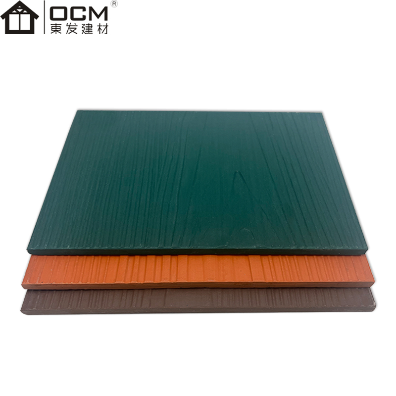Building Material Exterior Waterproof Fireproof Wall Cladding Decorative Panels Wood Grain Fiber Cement Board