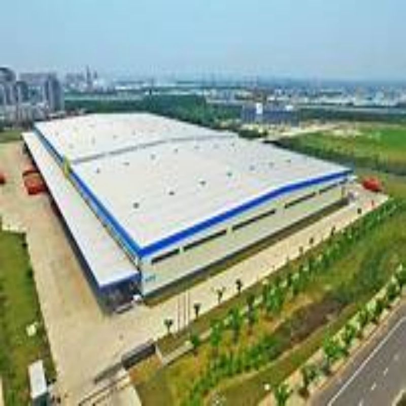 H Section Column Lightweight Steel Structure Clean Span Portal Frame Plant