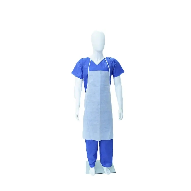 Disposable Non-Woven Protective Apron for Household Kitchen Cleaning Safety Product