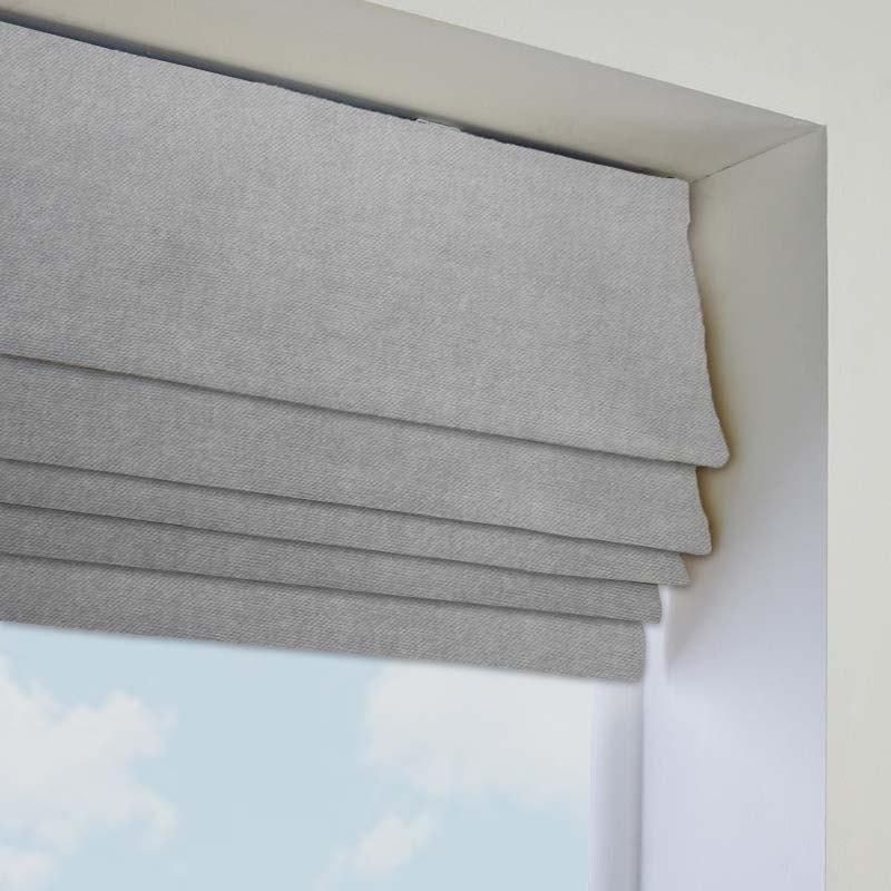 Anti-UV Fabric Roman Blinds Colorful Window Shading