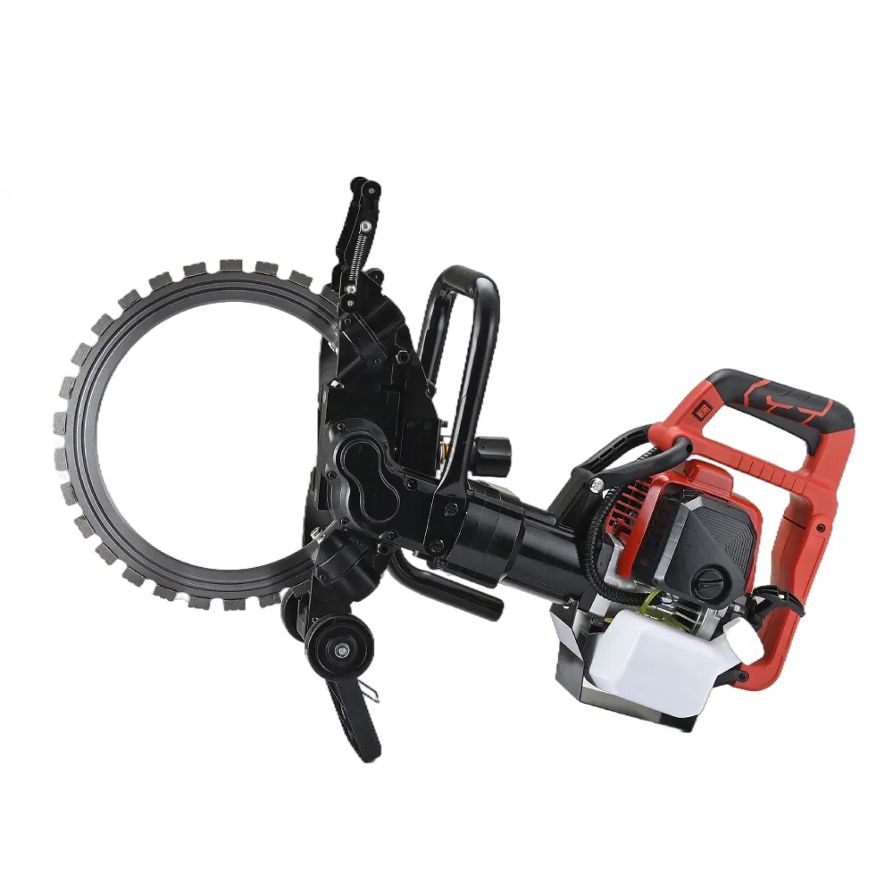 Glgw Industrial Grade Concrete Wall Cutter Ring Saw Wall Chaser Cutting Machine Gasoline Powered