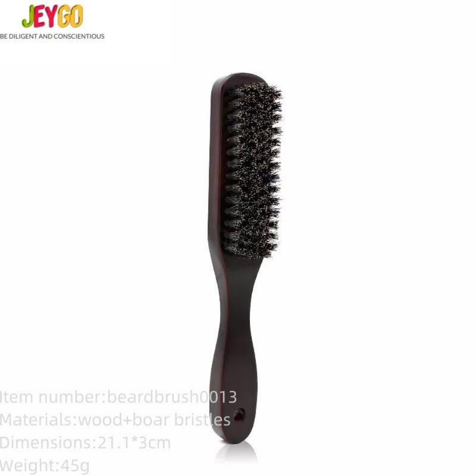 New Wholesale Wooden Handle Men's Beard Cleaning Brush