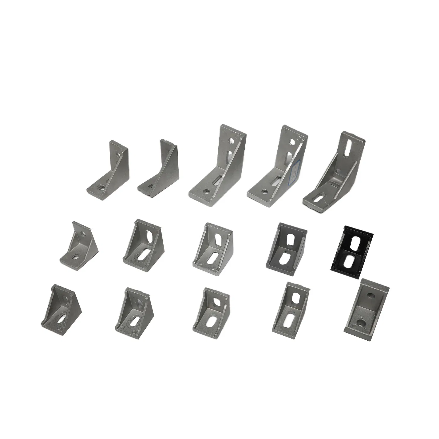 China Manufacturer 4 Hole Inside Corner Brackets CNC Machining Corner Bracket for 3060c-8A Profile Aluminum Extrusion #1028