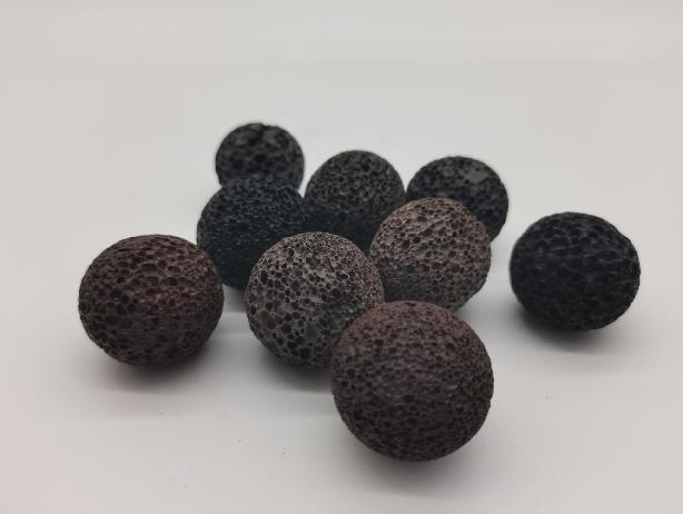 Porous Light Weight Red Lava Rock Decorative Stone for Wall Piling