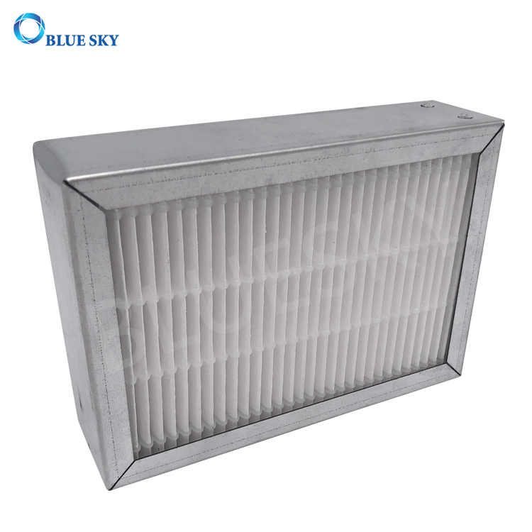 Customized Metal Frame Melt-Blown Mini Pleated Filters for Air Purifier Parts