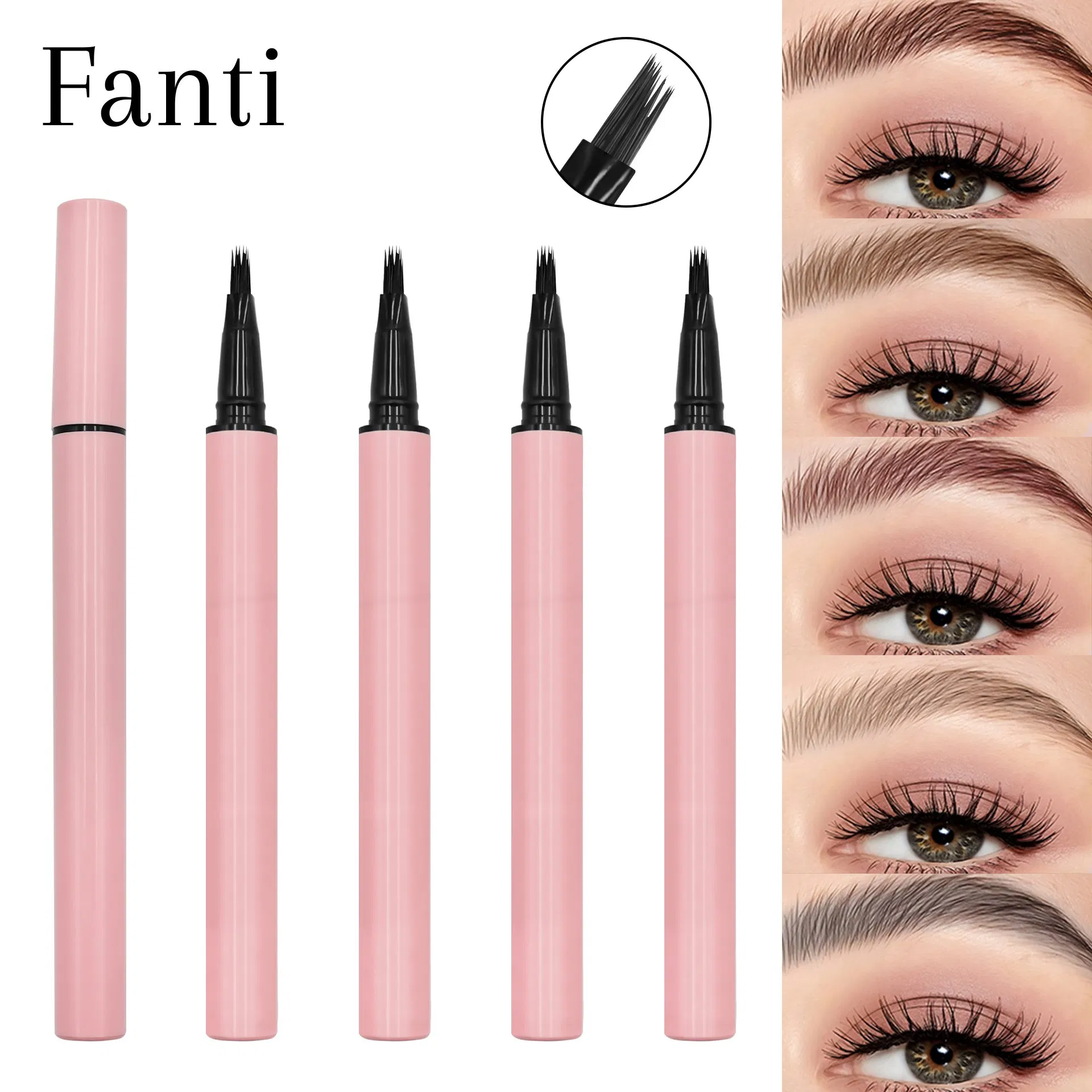 Long Lasting Waterproof Custom Private Label Eyebrow Pencil Eyebrow Makeup Liquid Eyebrow Pencil Fast Delivery