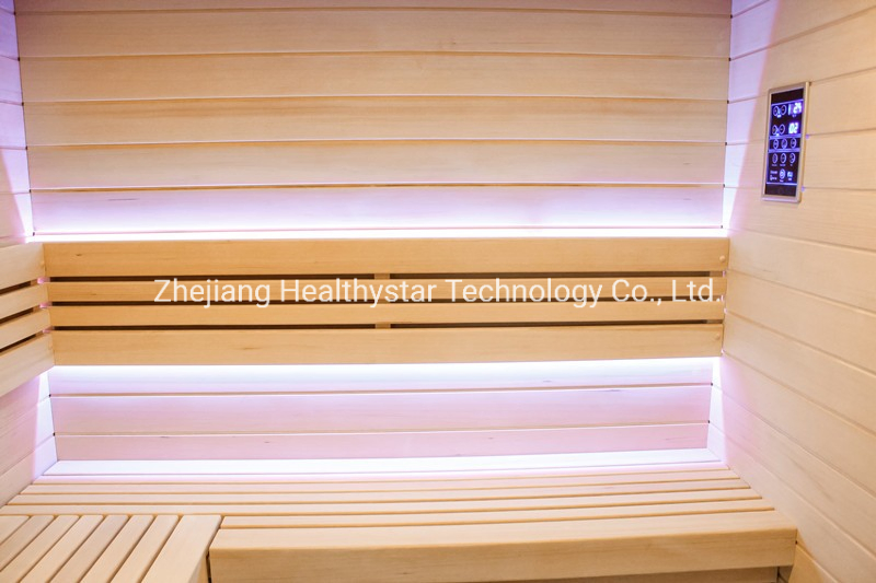 2022 Hot Sale Computer Control Panel Sauna Room for 3 Person