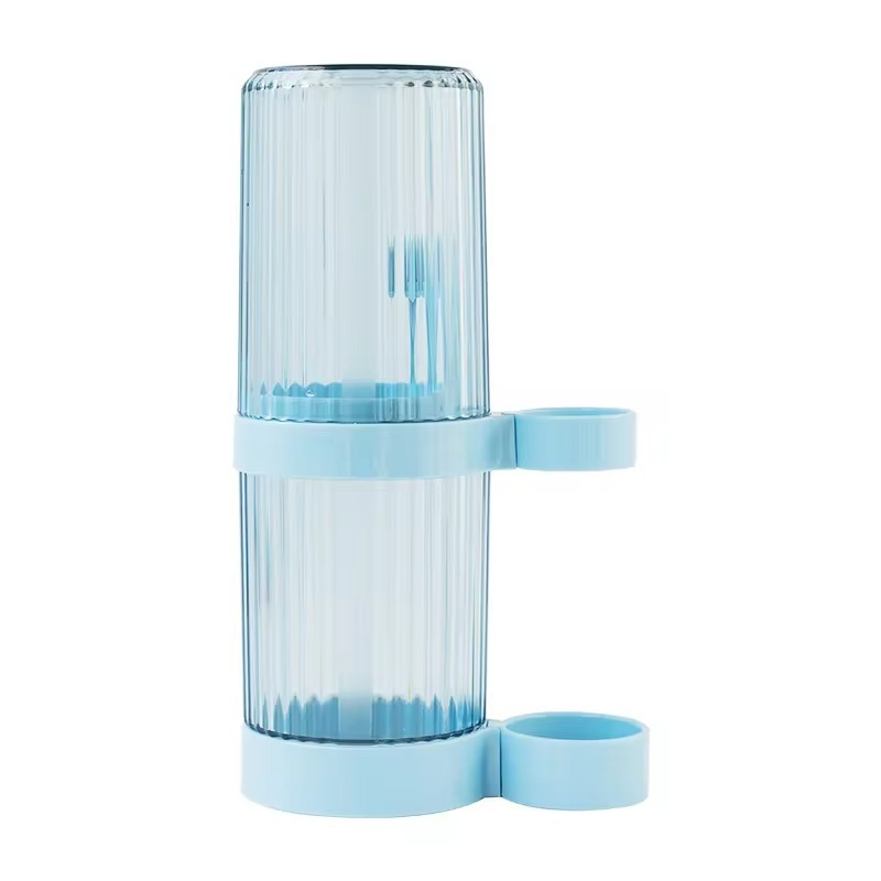 Dorm Creative Bathroom Accessories Multi-Functional Handle Wash Cup Toothbrush Holder Bathroom Set