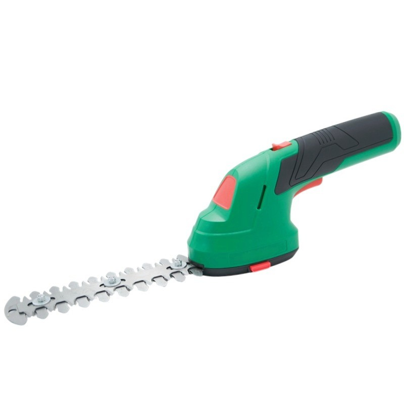 Mini Portable Cordless Hedge Trimmer and Grass Shear Tools Set with 2 Different Blade