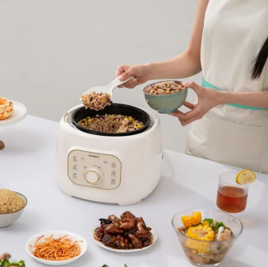 Innovative Compact Rice Cooker with Advanced 90kpa Pressure System