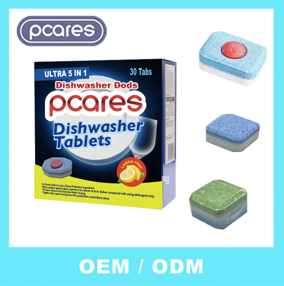 Factory Price Wholesale Eco Friendly Dishwasher Tablets Laundry Detergent Capsules