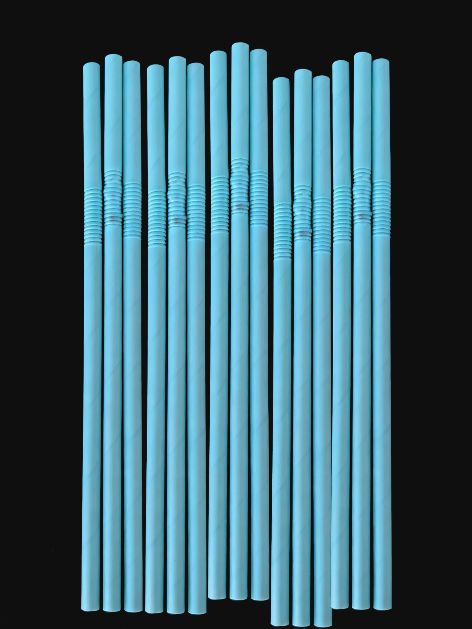 Bendy Colorful 5 Inch Mini Individually Wrapped Bakery Dessert Paper Straws