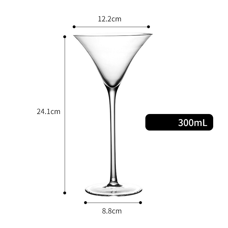 High Borosilicate Glass Soda-Lime Glass Crystal Goblet Wine Cup