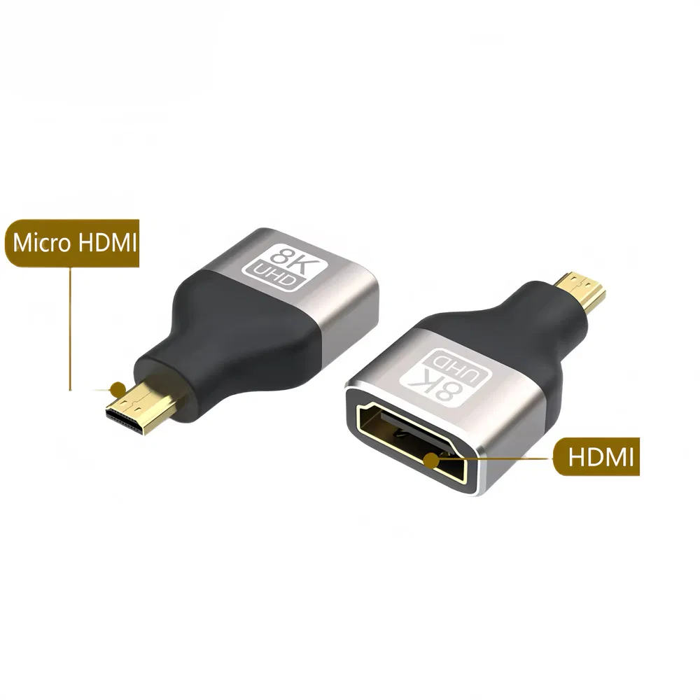 Конвертер HDMI 2.1 Female to Male 8K 60Hz