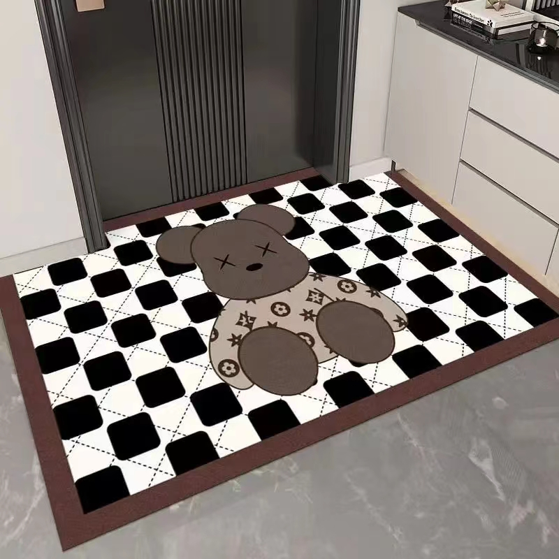 Easy Clean Non-Slip Diatom Mud Mat Bathroom Kitchen Mat