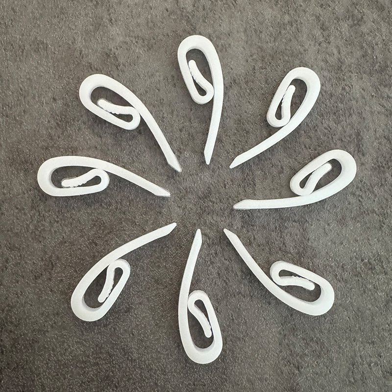 Manufacture Home Decoration Plastic Pin Curtain Hooks