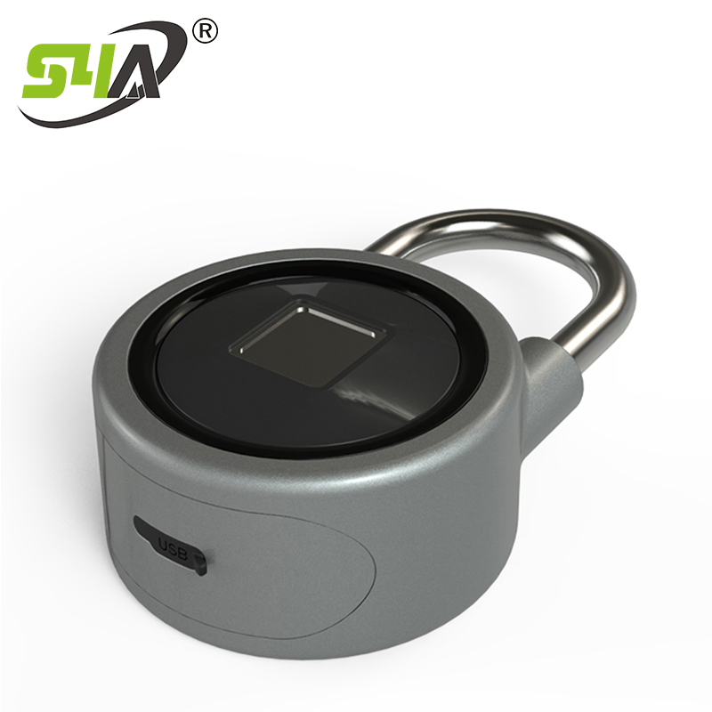 Ilock Fingerprint Bluetooth Padlock with Mobile Phone APP Unlock Electronic Padlock Bicycle Padlock