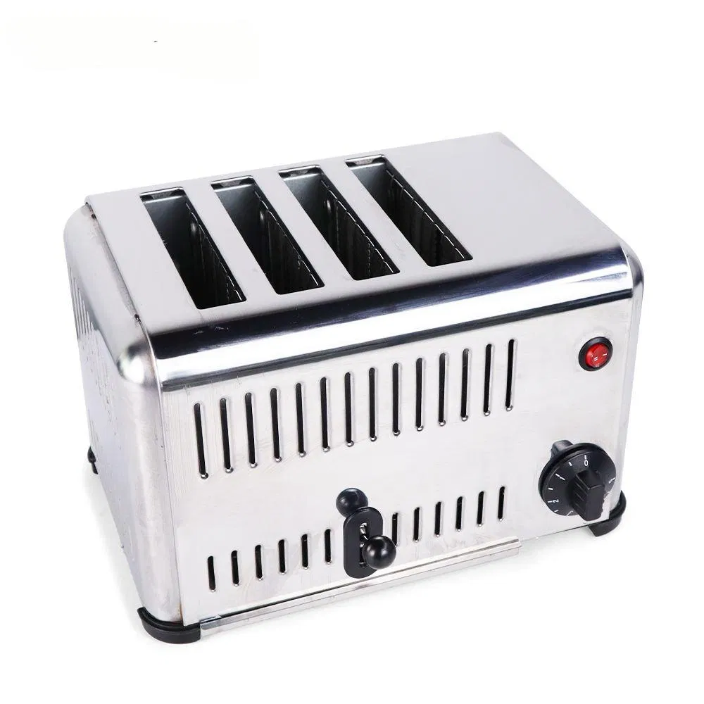 Modern High-Quality Stainless Steel Toaster with Adjustable Browning Features
