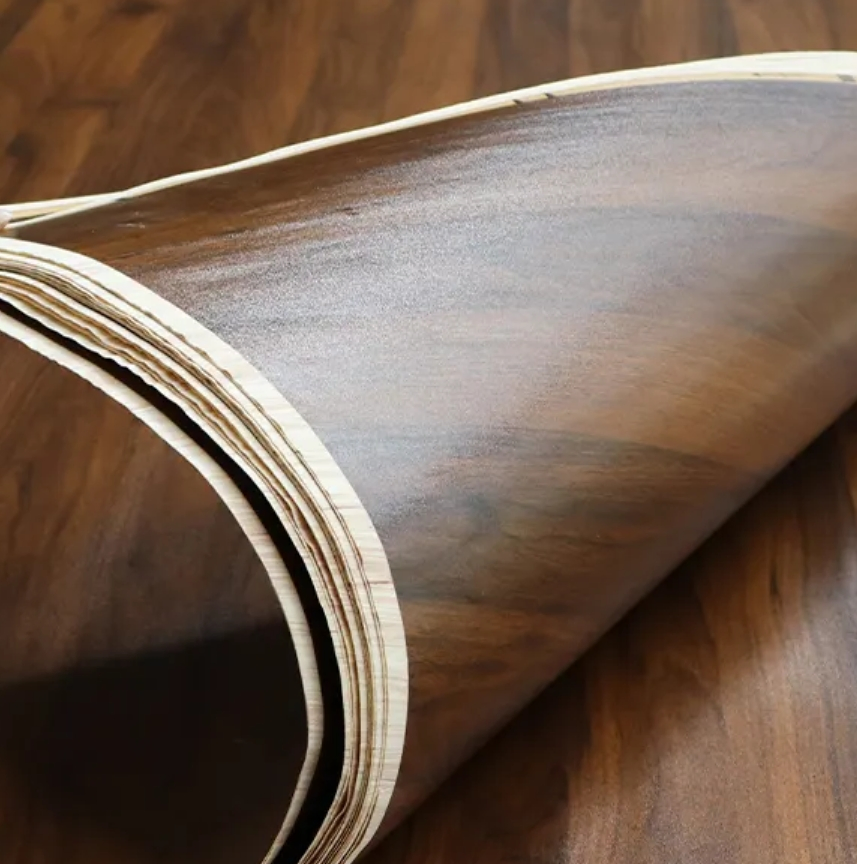 New Design Home Decor Hot Pressed Engineered Wood Veneer Mealamine Paper for Furniture Board Plywood Back Engineered Veneer