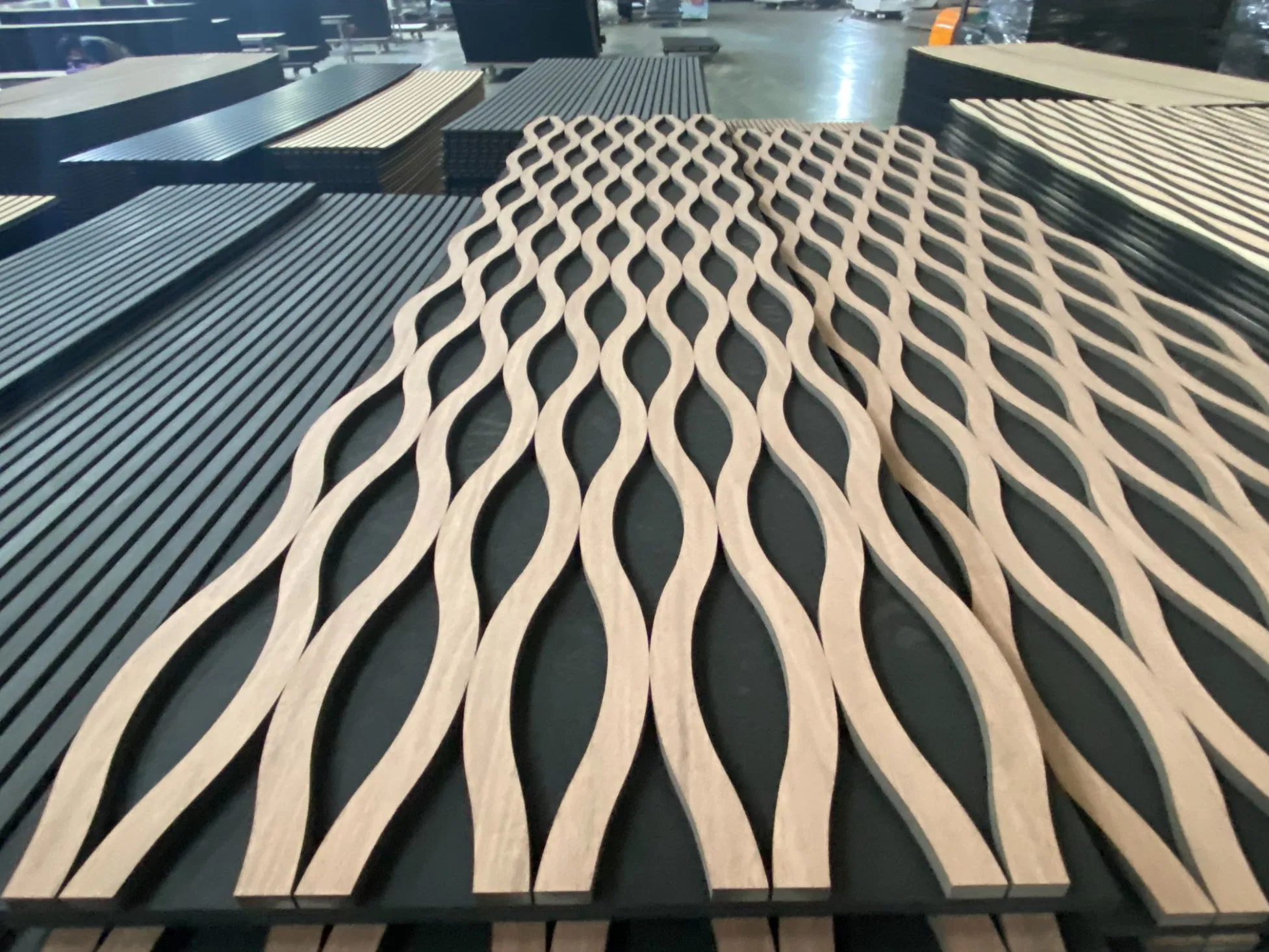 Modern High Density Light Sound Absorption Pet Acoustic Panels MDF Acoustic Wall Panel Fireproof Eco-Friendly