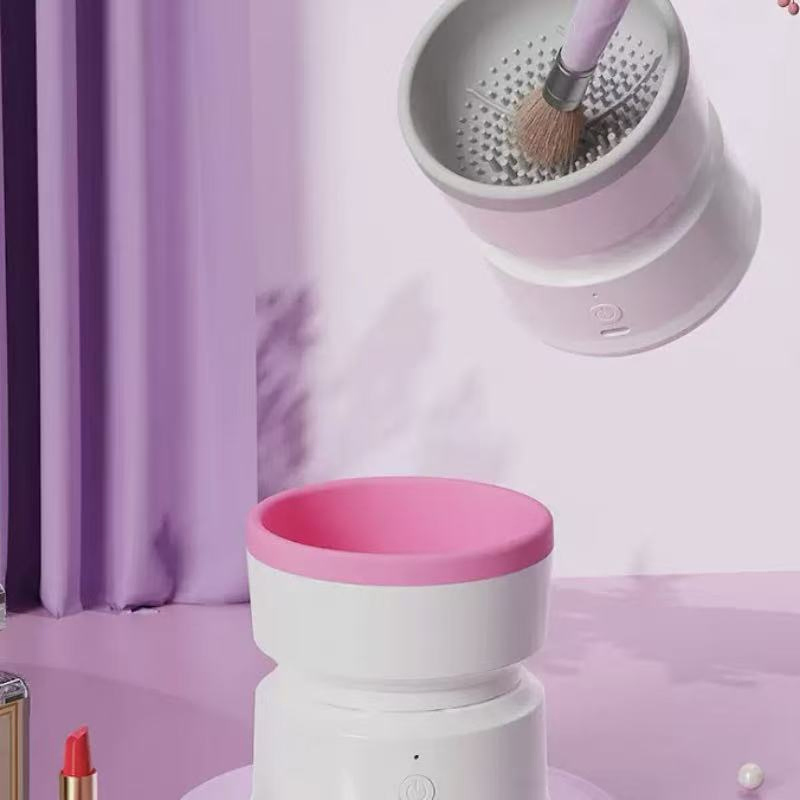 Очиститель для кистей макияжа электрический, мойка и сушка