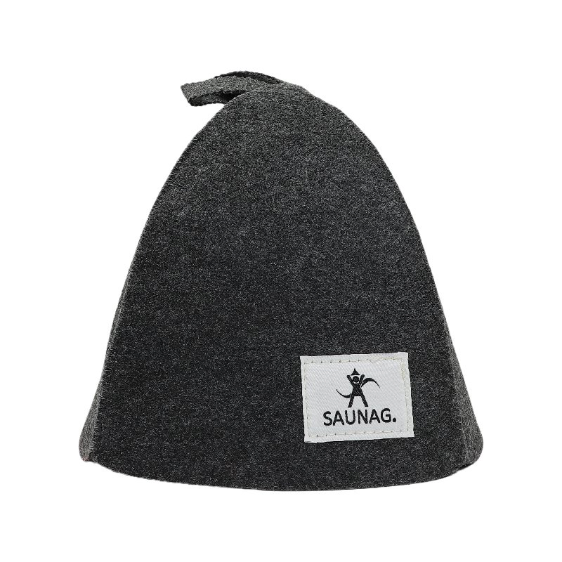 Sauna Hat for Women and Men, Sauna Bath Hat Room Accessories Felt Heat Dry Headrest, Sauna Room Essential Parts