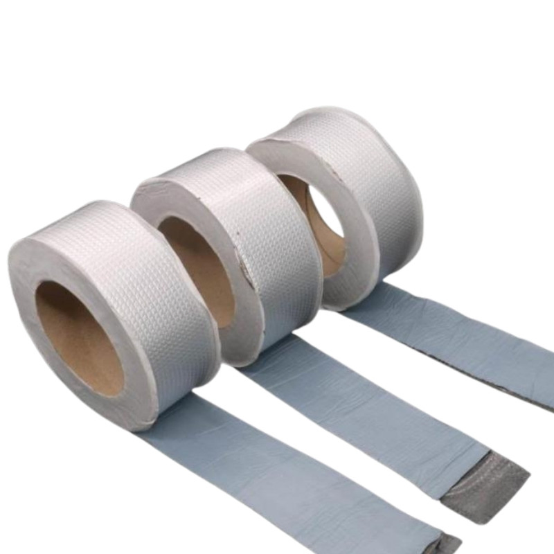 High Density Rubber Waterproof Repairing Adhesive Fixed Tape Butyl Aluminum Foil Tape for Kitchen and Sink