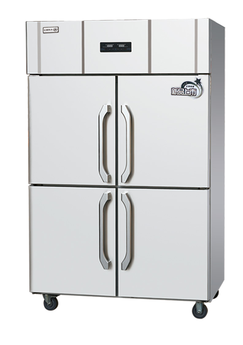 Customisable Stainless Steel Door and Glass Door Fridge Dual Temperature