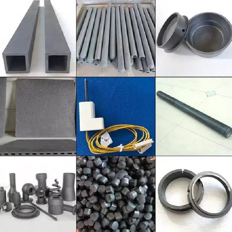 Rbsic/ Ssic/ Sisic Sintered Silicon Carbide Roller/Rod Manufacturer 1800c Refractory Silicon Carbide Tube