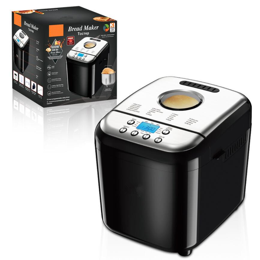 Multi-Functional Intelligent Household Bread Maker Fully Automatic for Dough Mixing