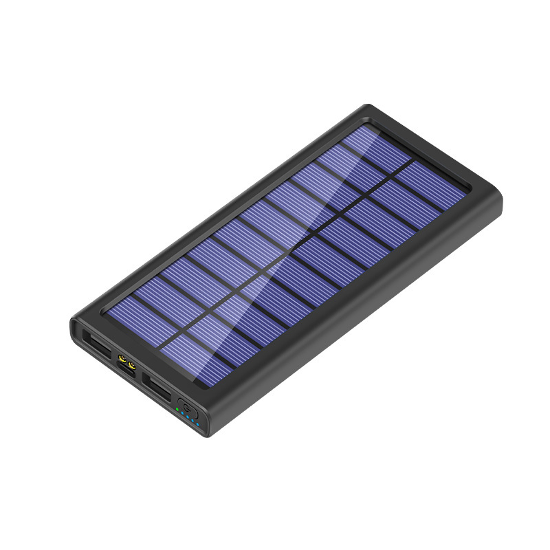 Ультратонкий 20000mAh Power Bank с солнечной панелью