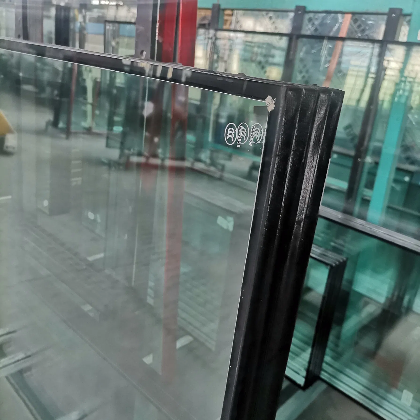 Customized Glass Panel Aluminum Frame Solid Structure Safety Hollow Insulated Building Glass for Safety