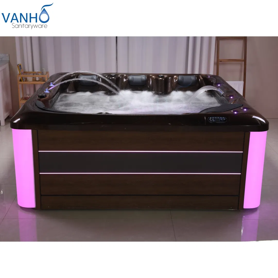 Современный уличный спа-бассейн Vanho с гидромассажем