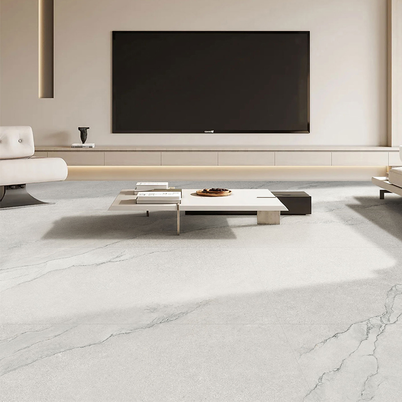 Керамогранит Grigio Perlinio под песчаник, матовый