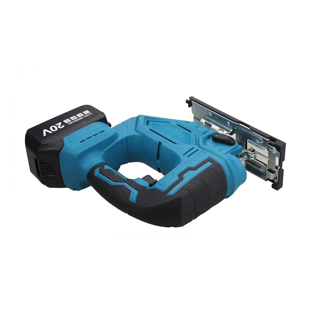 21V 65mm Cordless Jigsaw Electric Battery Operated Jig Saw Rechargeable Adjustable Woodworking Power Tool for M Akita 18V Batter