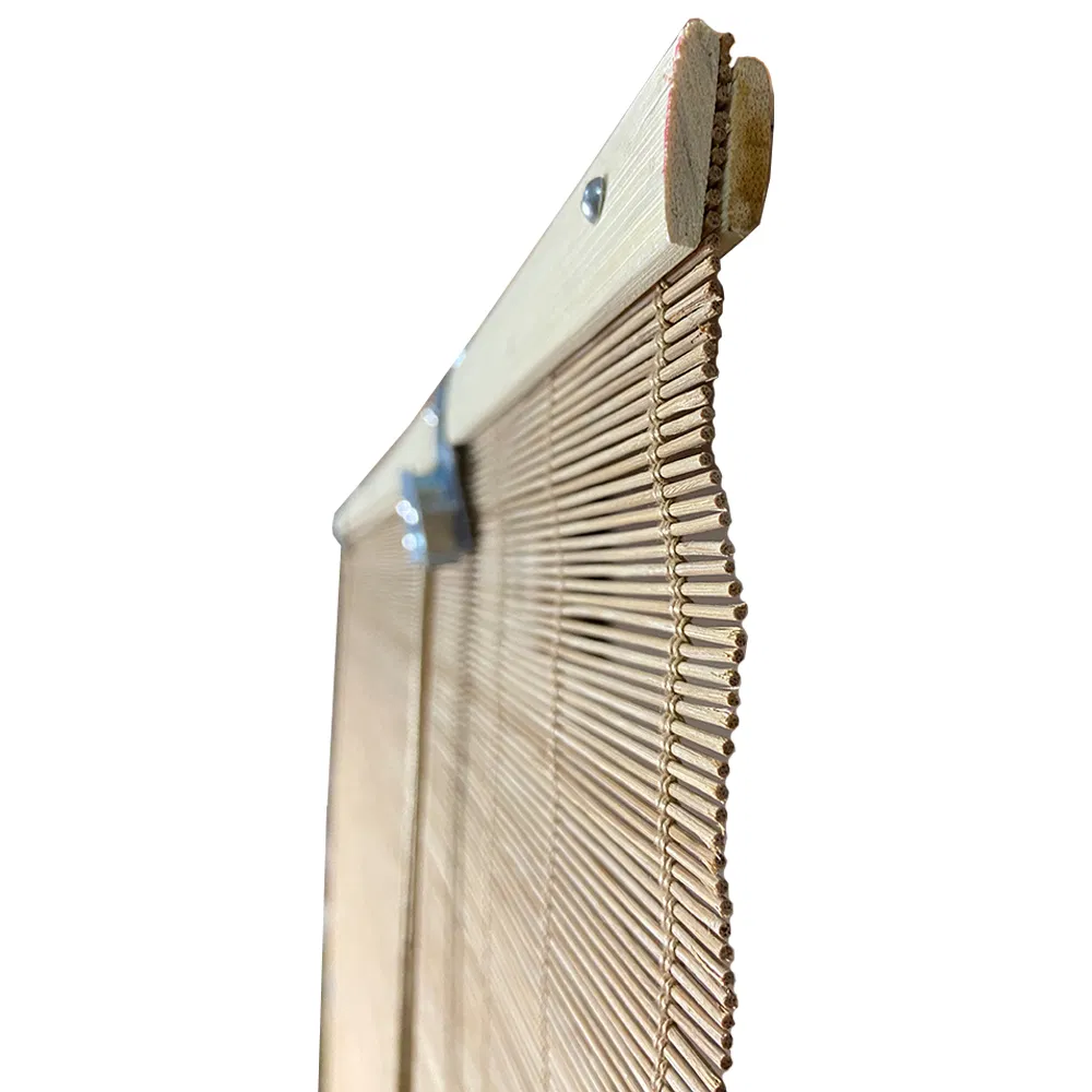 1.3mm Matchsticks Light Brown Bamboo Blind for Outdoor Use