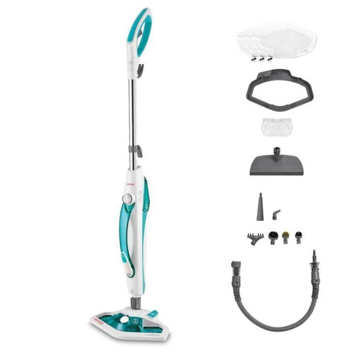 Powerful Multifunctional Steam Cleaner with Detachable Handheld 1500W
