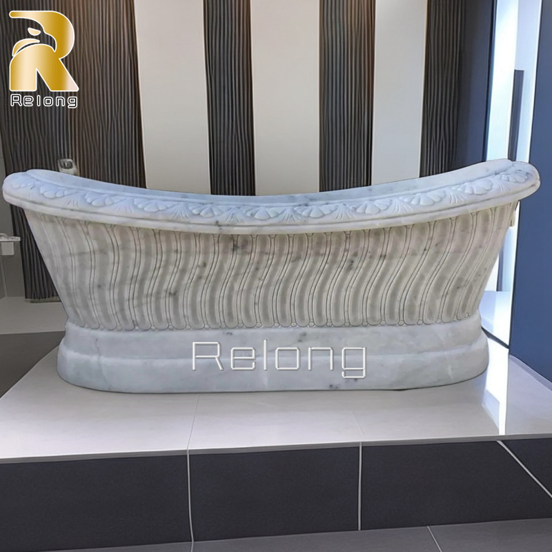 Элитная ванна из натурального мрамора ручной работы