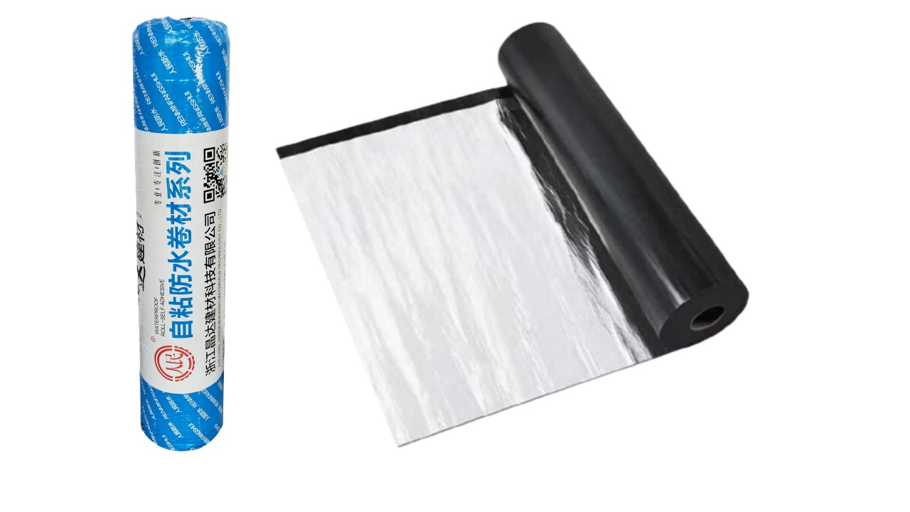 Roofing Material Self Adhesive Waterproofing Bitumen Bituminous Membrane for Metal Steel Roof