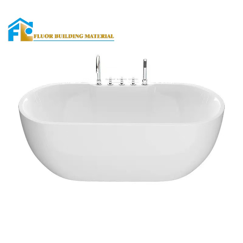 Угловая акриловая ванна с гидромассажем и подсветкой