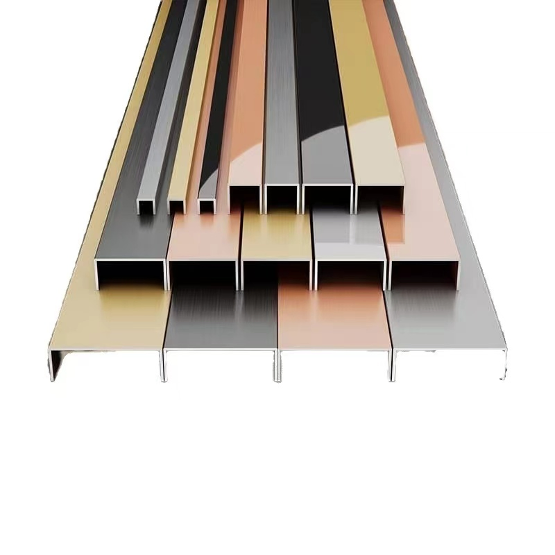 10*40*10mm Wall Corner Protectionstainless Steel U-Shaped Tile Strip Trim