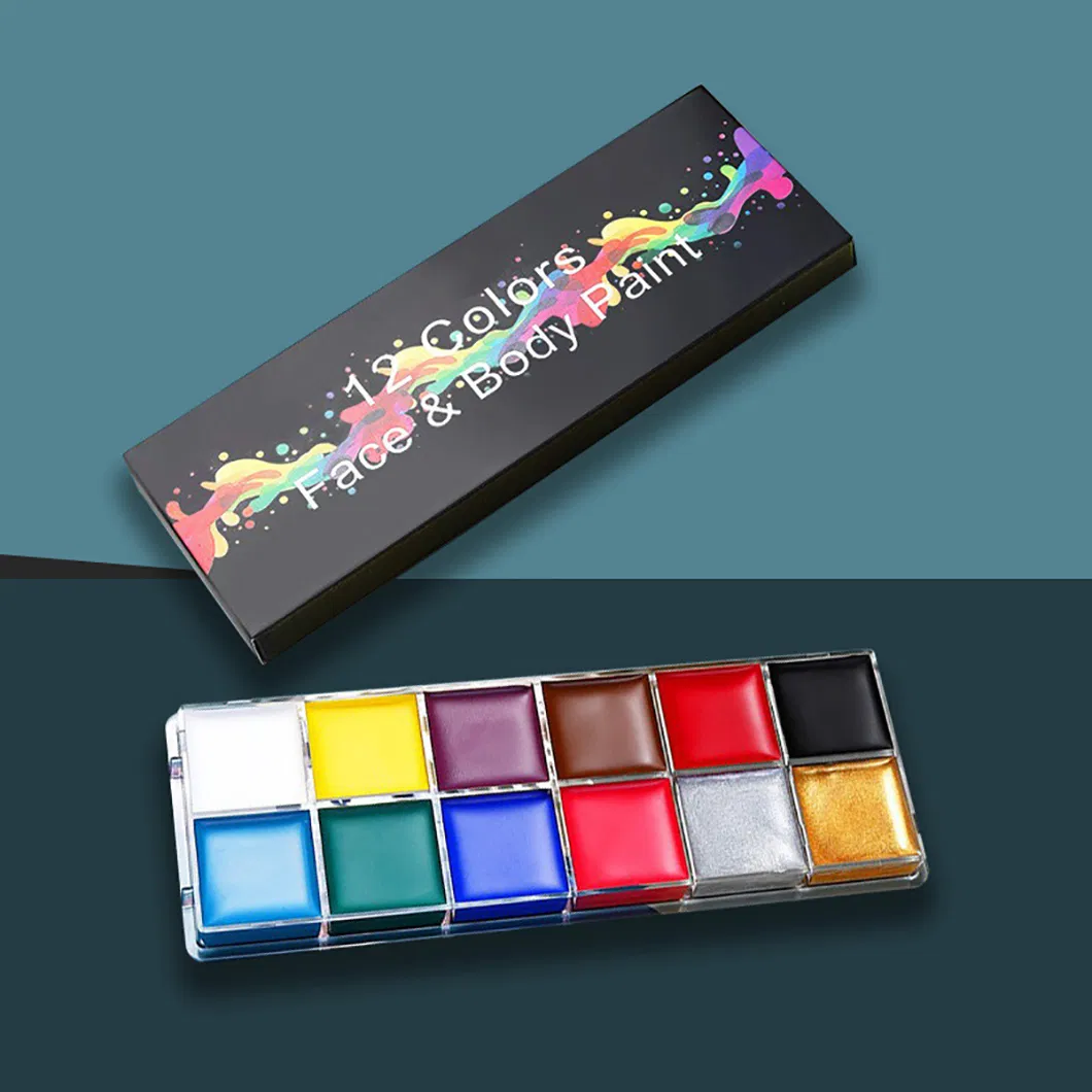Professional Water-Based Face Body Art Paint Painting Halloween Party Fancy Makeup Tool