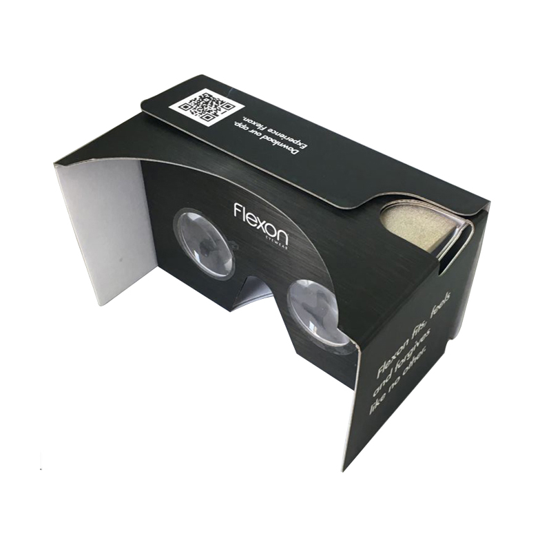 Manufacturer Price Custom Logo 3D Cardboard Vr Kit Virtual Reality Google Headsets Video Glasses