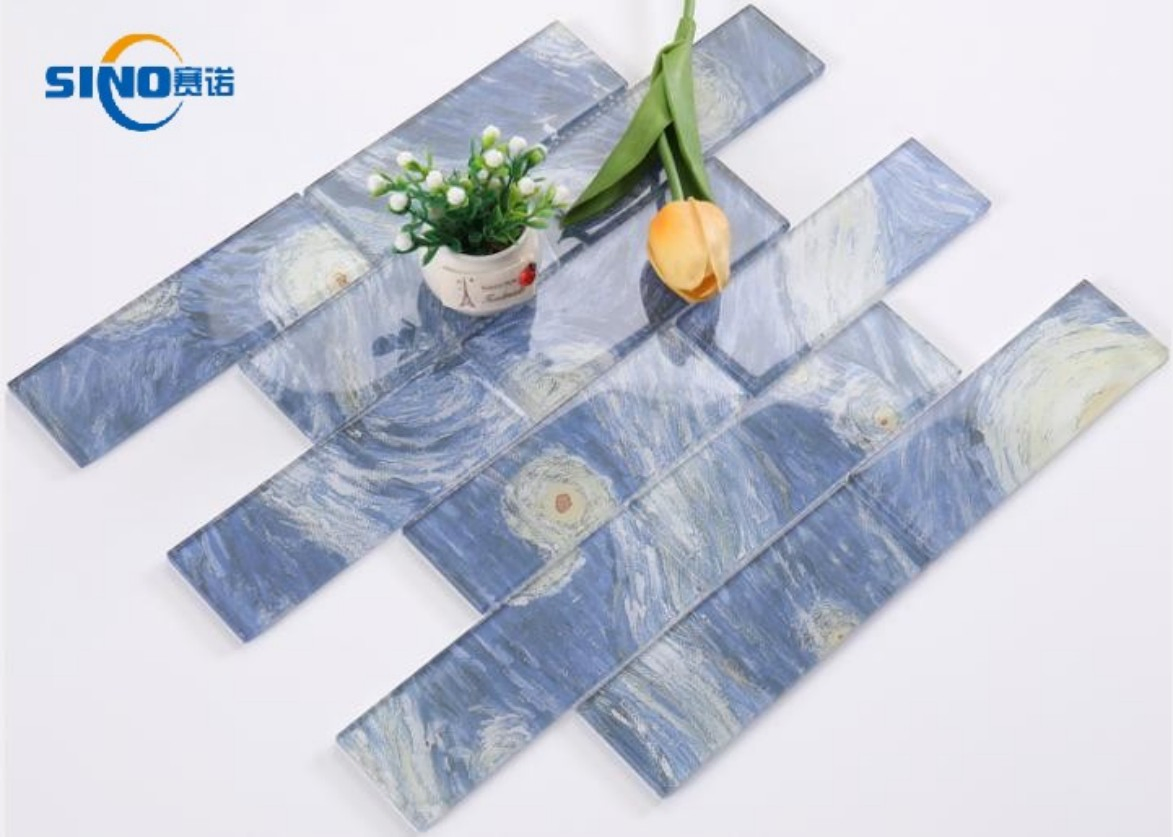 Мозаика из стекла «Звёздная ночь» Ван Гога