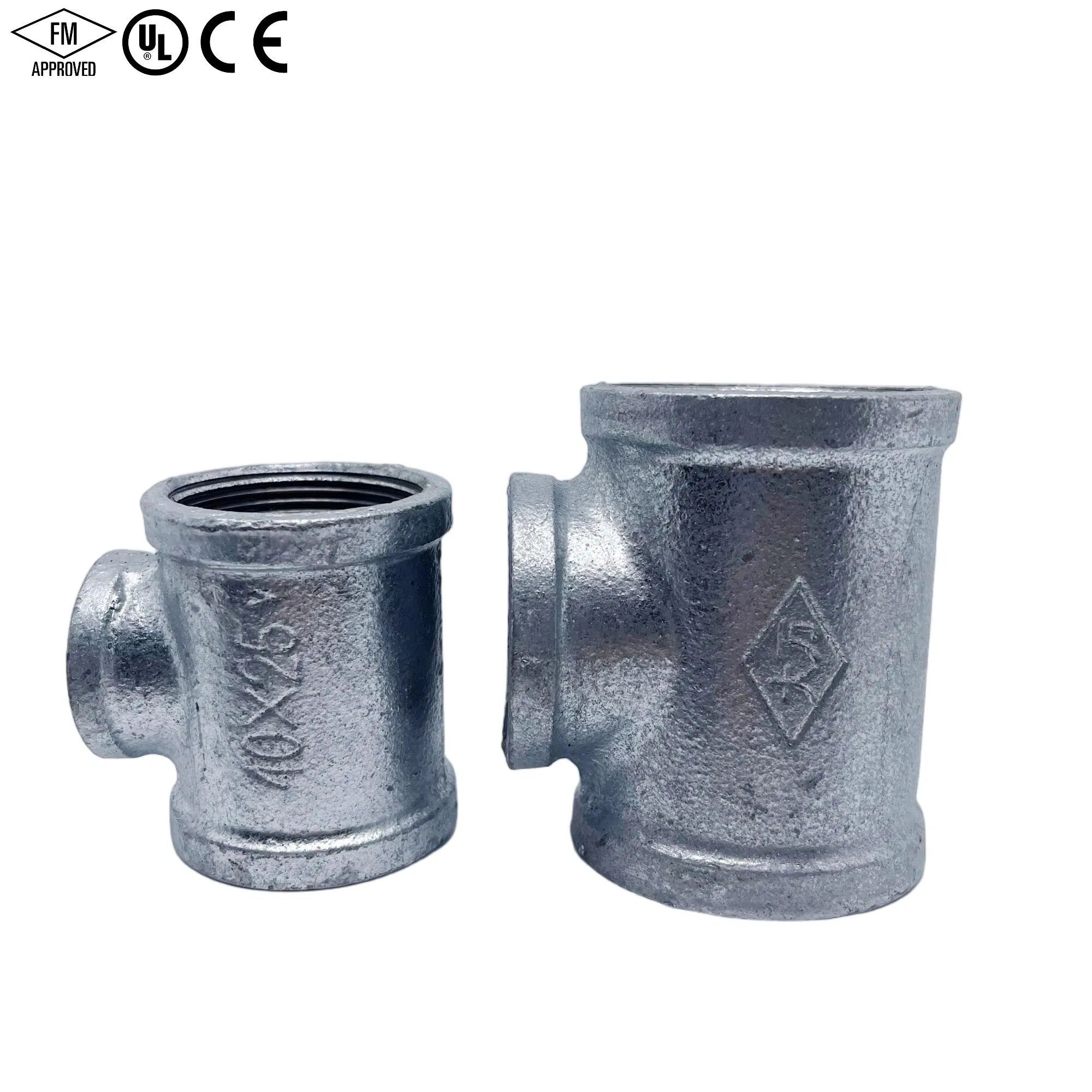 Hot Dipped Galvanized Cast Iron Tube Fittings/Tee/Union Malleable Iron Pipe Fittings