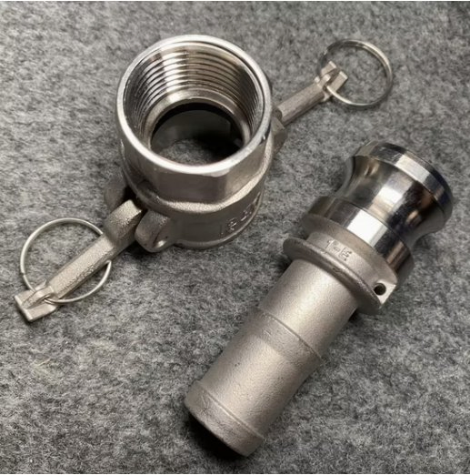 Быстросъёмная муфта Camlock Type C алюминиевая